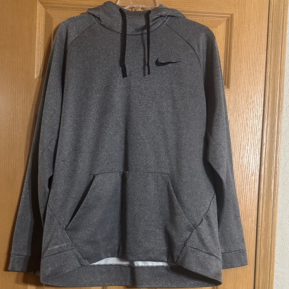 Nike Men's Charcoal Hoodie
